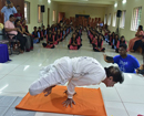 Govt First Grade College, Car Street observes World Yoga Day